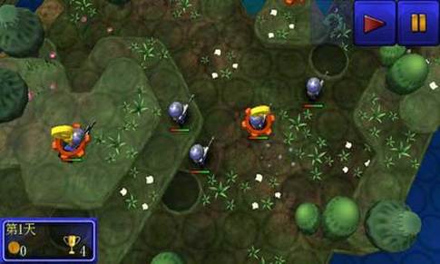 小小大战争破解版无限金币和星星光环加速版图标