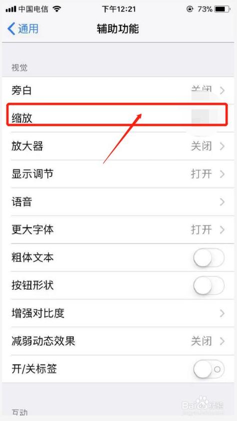 苹果手机如何把屏幕缩小图标