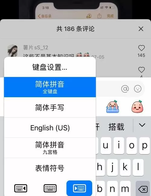 苹果手机键盘怎么设置