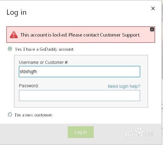 the account is locked 如何解决